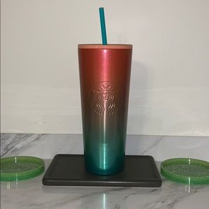 Starbucks watermelon ombré tumbler